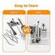 thumbnail image 5 of Beauty- Cocktail Shaker Set Stand,Bartender Kits Storage Holder,Cocktail Bartending Set Stand for Cocktail Lovers,A, 5 of 5