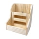 thumbnail image 1 of Comedero de heno de madera, comedero de heno para cobayas, soporte de hierba de madera, dispensador de hierba de madera para animales pequeños, jaula, 2 en 1, 1 of 8