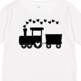 thumbnail image 4 of Inktastic Valentines Day Heart Choo Choo Train Boys Long Sleeve Toddler T-Shirt, 4 of 5
