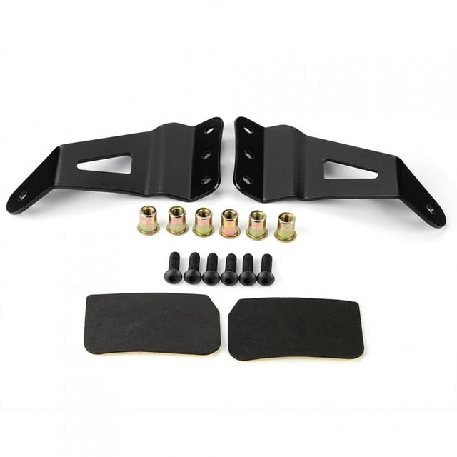 Soportes de montaje para barra de luz LED curva de 52 pulgadas para Ford F250 F350 4WD 2WD 1999-2015