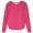 BH236 Hot Pink, variant on Curuila Toddler Girls Top Long Sleeve Solid Color Crew Neck Tee Slim Fit Breathable Soft Versatile Shirt Black Size 5-6 Years