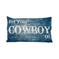 thumbnail image 1 of ElkGroup International 904301 Coussin Get Your Cowboy 20x12, 1 of 1
