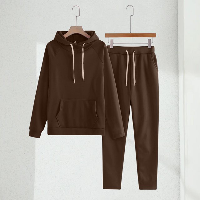 Women'S Solid Color Solid Color With Hat Sports Suit Women