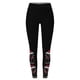 thumbnail image 4 of MKLEKYY Pantalones deportivos para mujer, mallas con estampado navideño brillante y cálido de cristal para mujer, mallas para ejercicio físico, pantalones de yoga, 4 of 4