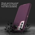 thumbnail image 3 of Petocase for Samsung Galaxy S21 5G Case,Shockproof Dust/Drop Proof 3-Layer Protection [Without Screen Protector] Rugged Heavy Duty Durable Cover Case,Purple/Pink, 3 of 6