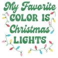 thumbnail image 2 of Boy's Lost Gods My Favorite Color Is Christmas Lights Graphic Tee White Small, 2 of 4