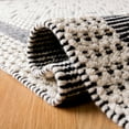 thumbnail image 5 of SAFAVIEH Natura Loew Solid Bordered Area Rug, Cream/Black, 9' x 12', 5 of 5