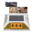 thumbnail image 3 of 2X LED Solaire Marqueurs de Sol Étanches pour Allée Extérieure Route Route Route Lampe à Piquet, 2 x Marqueurs de Sol, Jaune, 3 of 6