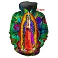 thumbnail image 5 of Sudadera con capucha con estampado 3D de la Santísima Virgen María y Jesús, fe, amor, esperanza, para hombres y mujeres, sudadera de manga larga, ropa para hombre, 5 of 5