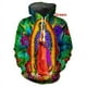 thumbnail image 5 of Sudadera con capucha con estampado 3D de la Santísima Virgen María y Jesús, fe, amor, esperanza, para hombres y mujeres, sudadera de manga larga, ropa para hombre, 5 of 5