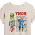 thumbnail image 3 of Marvel Thor - Action Figure - Women's Oversized Graphic T-Shirt, 3 of 5