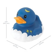 Infantino Fun Time Duck Baby Bath Toy, Squeezable Floating Duck, BPA-Free, Infant & Toddler Bath Toy, Cloud