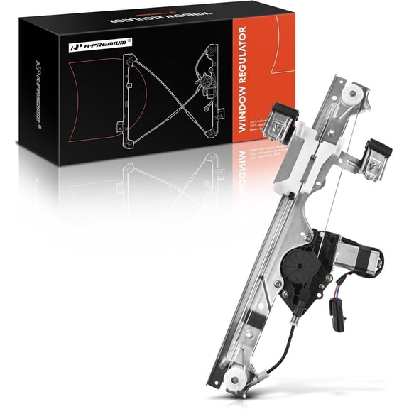 A-Premium Power Window Regulator with Motor Rear Passenger Side Compatible with Jeep Grand Cherokee 2005-2010 Rear Right Passenger Side