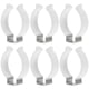 thumbnail image 3 of 6 Pcs Led Stand T12 Tube Lamp Mounting Bracket U Clip Led Light Bulbs Clips Holder Tube Clips, 3 of 4