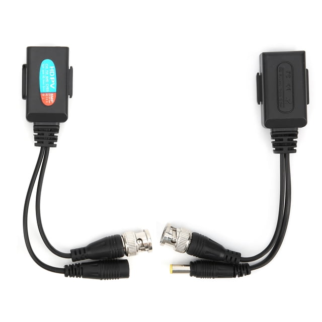 Twisted-Pair Transmitter, HD Video Balun, Firm Powerful For Hd Cameras Analog General-Definition Cameras