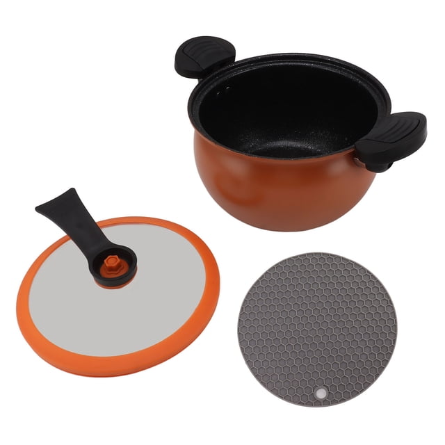 <p>Non Stick Micro Pressure Cooker, Multi Functional Micro Pressure Cooker Iron Durable For Cooking</p>
