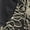 Black, variant on Men's Skinny Fit 3pc Floral Jacquard Tuxedo Suit Set, Satin Shawl Collar