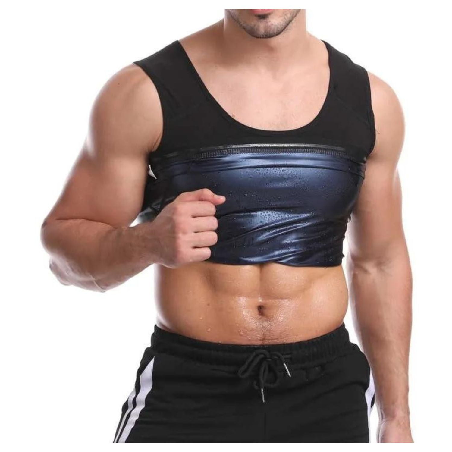 GENERICO Faja Reductora Hombre Fajas Termicas Reductoras Hombres TALLA 2XL  3XL