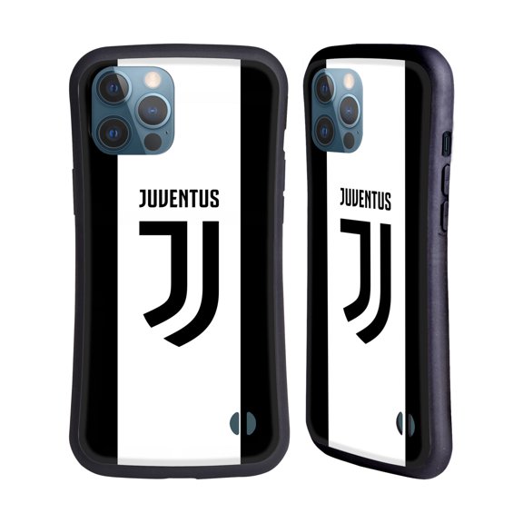 Head Case Designs Officially Licensed Juventus Football Club 2017/18 Race Kit Home Hybrid Case Compatible with Apple iPhone 12 Pro Max