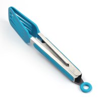 Cook Works Art & Cook Spatular Tongs Blue