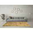thumbnail image 3 of Ahgly Company Indoor Rectangle Abstract Brown Modern Area Rugs, 3' x 5', 3 of 4