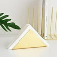 thumbnail image 4 of Décor de Table, Support de Serviette en Papier Triangulaire en Acier Inoxydable Valeur Exceptionnelle, 4 of 7