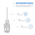 thumbnail image 3 of 12Pcs Stainless Steel Unbending Dispensing Needles Accuracy Precision Blunt Tips, 3 of 9