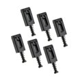 thumbnail image 2 of Ruiboury Guitar Saddles Electric Guitar Bridge Spare String Pull Bridge Code Part Style A 1Set, 2 of 6