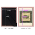 thumbnail image 4 of Mini Exotic Coral I (U) - Framed Print w/glass - Sunset Pink, 4 of 7