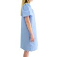thumbnail image 3 of Ezi Women's 'Esther' Cotton-rich Blend House Dress, 3 of 4