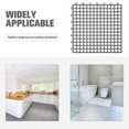 thumbnail image 3 of OUNONA Splicing Waterproof Mats For Indoor Use Grey Plastic Floor Mats 8pcs, 3 of 6
