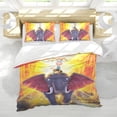 thumbnail image 5 of The Wild Thornberrys-themed Bed Sheet Set Three Piece Set Comfortable And Skin Friendly Unique Design Home Decor Gifts For Family Friends fans54''x79''（135cm*200cm）, 5 of 6