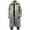 Grey, variant on Mens Coats Long Warm Turn Down Coat Mens Jacket Winter Light Gray S