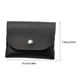thumbnail image 5 of Kearding Bolsa de gafas de sol de cuero con soporte para gafas para hombres y mujeres, funda plegable para gafas Almacenamiento y organización del hogar negro, 5 of 6