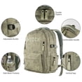thumbnail image 3 of Forest Myth Backpack for Men and Women, Water Resistant College School Bag, Lightweight Travel Backpack, Small Size,Green, 3 of 6