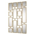 thumbnail image 4 of Uttermost Kennon Forged Gold Rectangles Mirror, 4 of 4