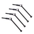 thumbnail image 4 of Front Rear Drive Shaft Set, Black Steel RC CVD Drive Shaft Rustproof Stable Performance  For RedCat Blackout XTE XBE SC 1/10, 4 of 8