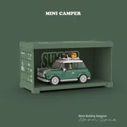 Container Sports Car Back To The Future Series 2 Change Puzzle Building Block Toy Tabletop Decoration Gift With Box