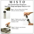 thumbnail image 4 of Pulverizador de aceite MISTO Lifetime, aceite de oliva, estilo bomba reutilizable, 4 of 8