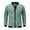 Green, variant on XWSHYW Men Clothes In Mens Solid Color Design Zipper Pocket Sports Long Sleeved Hooded Casual Jacket