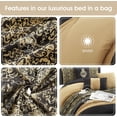 thumbnail image 7 of Nanshing 7 Piece Comforter Set, California King, Black Gold, 7 of 7