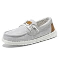 thumbnail image 3 of TEAHOO X STQ Business Casual Shoes with Arch Suppprt Women Boat Shoes Lightweight Sneakers Iron Grey Size 8.5, 3 of 6