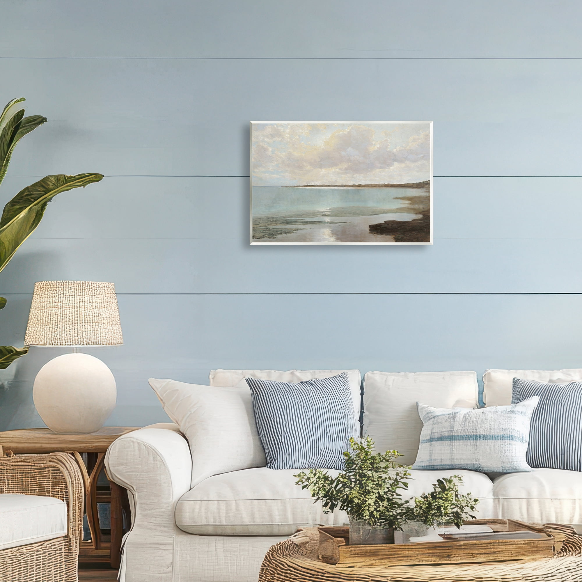 Stupell Industries At The Shore Horizon Wall Plaque Art, design by Christy McKee