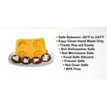 thumbnail image 3 of EDELAINE'S Wedding Set 4 Cavity Silicone Molds for Cream Cheese Mints , Chocolate, 3 of 6