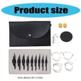 thumbnail image 3 of Circular Knitting Needle Set Short Round Knitting Needle Interchangeable Circular Needle Size 3.0mm-6.0mm Knitting Tool, 3 of 8