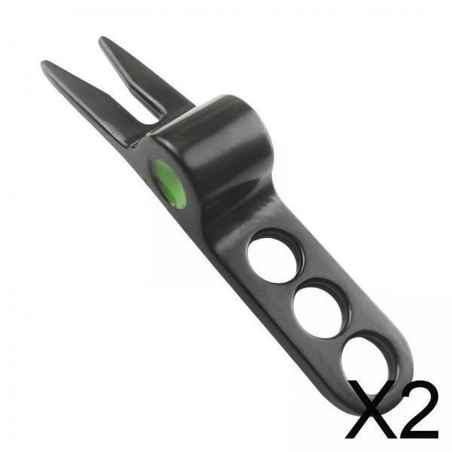 Golf Divot,Marca de reparación de divot de golf de metal Acceso rápido,Tenedor de golf para poner Entrenamiento de golf reutilizable,Tenedor de campo de golf Reparación de lanzamiento de