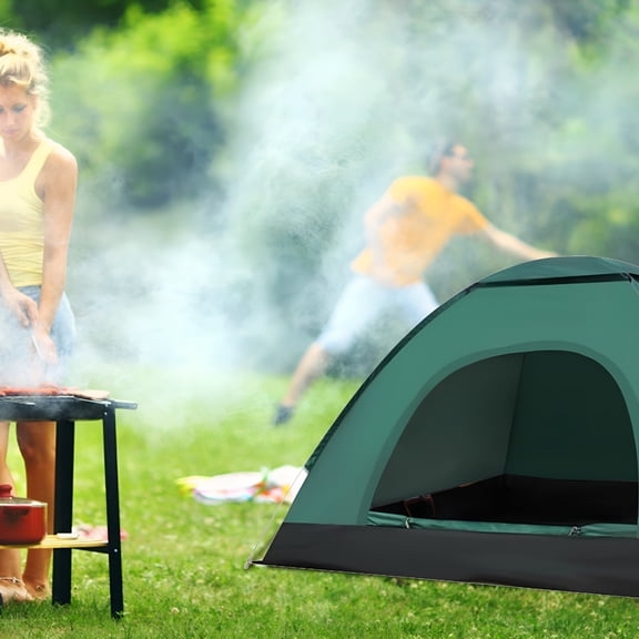 LAMIRO 2 Person Camping Tent with Storage Bag