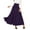 Purple, variant on Lokdsa Clearance Skorts for Woman Women'S Elegant High Waist Skirt Tie Front Pleated Maxi Skirts High Waisted Skirts for Women Purple