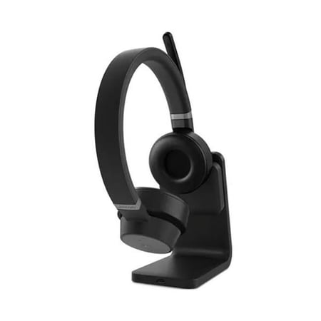 UPC: 0195890370118 | Lenovo Go – Headset – on-ear – Bluetooth – wireless  wired – active noise canceling – USB-C – thunder black – Certified for Skype for Business  Certified for Microsoft Teams – for ThinkCentre M75t Gen 2; ThinkPad E14 Gen 3; T14s Gen 3; X1 Carbon Gen 11; X1 Yoga Gen 8