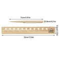 thumbnail image 3 of Seeding Spacing Ruler Wooden with Holes Accurate Garden Template Dibber for Vegetable Gardens Seedling Spacing Depth, 3 of 8